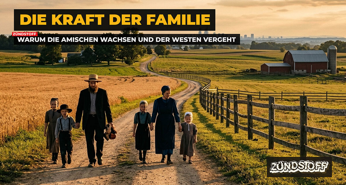 DIE AMISCHEN WACHSEN. DER WESTEN SCHRUMPFT.