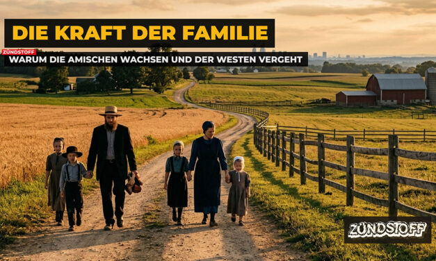 DIE AMISCHEN WACHSEN. DER WESTEN SCHRUMPFT.