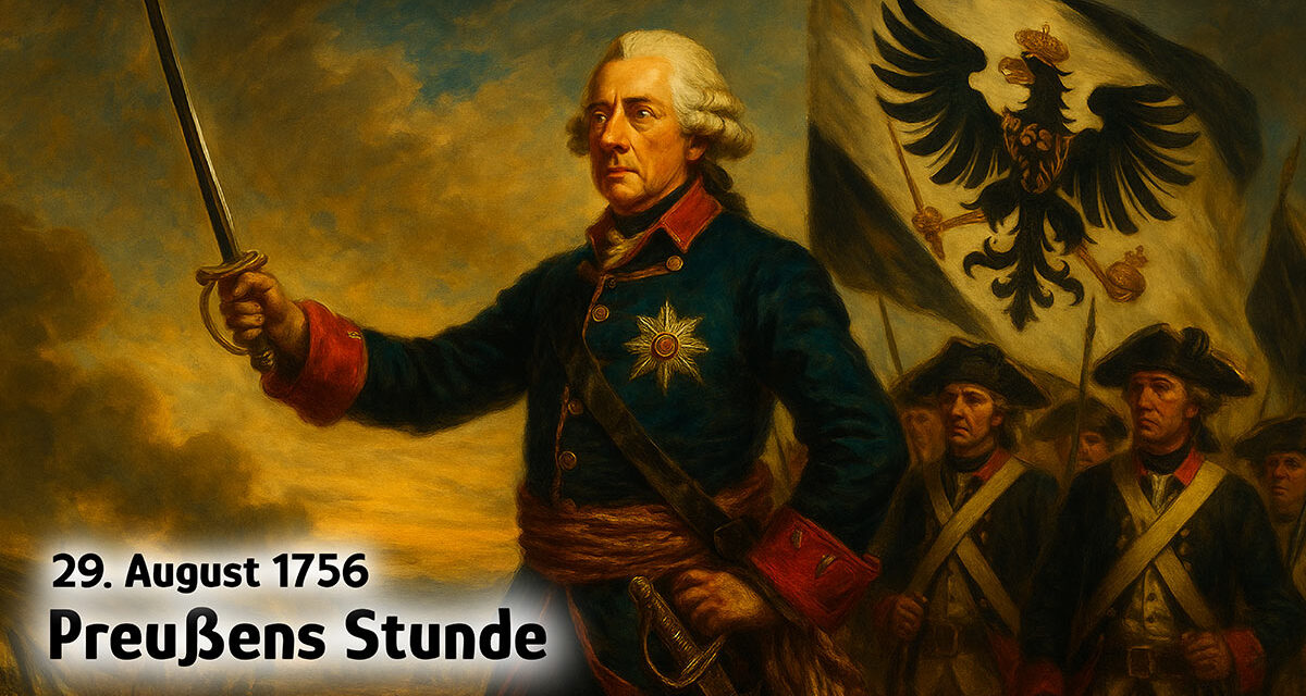 29. August 1756 – Als Preußen den ersten Schritt wagte