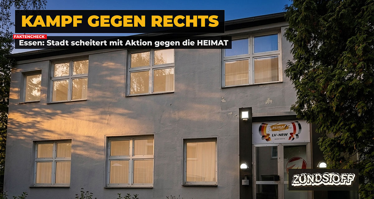 Essen: Stadt scheitert mit Aktion gegen die HEIMAT