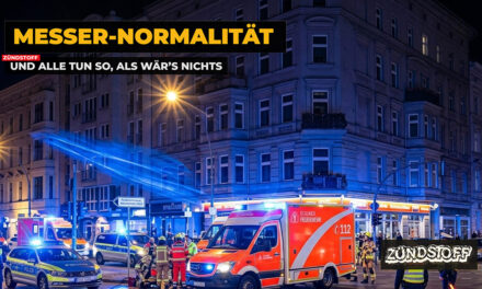 Das Schweigen der Lämmer: Berlins täglicher Messer-Wahnsinn